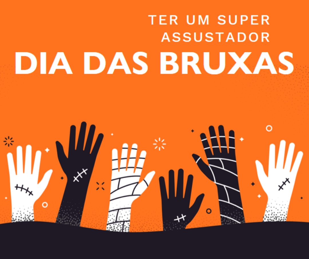 Super assustador orange modern-color-block