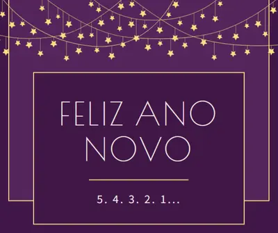 Contar com isto purple modern-simple