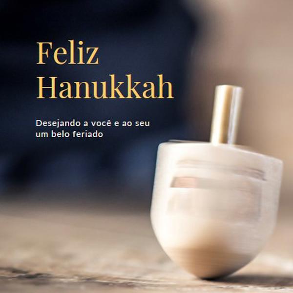 A beleza de Hanukkah yellow modern-simple