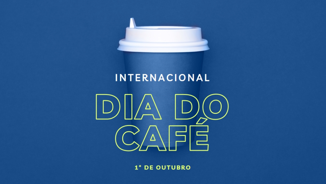 Cultura do café blue modern-bold