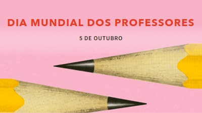 Professores de recursos pink modern-bold