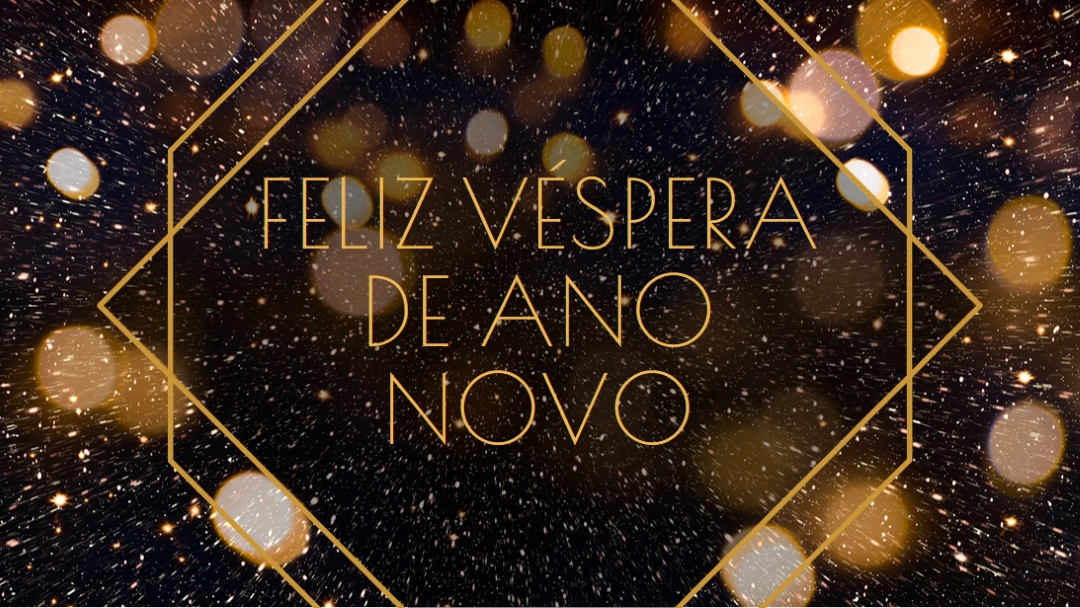 Feliz Véspera de Ano Novo black modern-geometric-&-linear