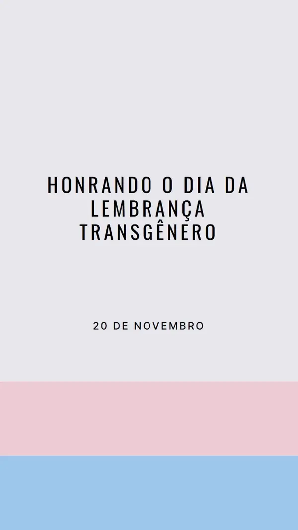 Vidas trans importam gray modern-simple