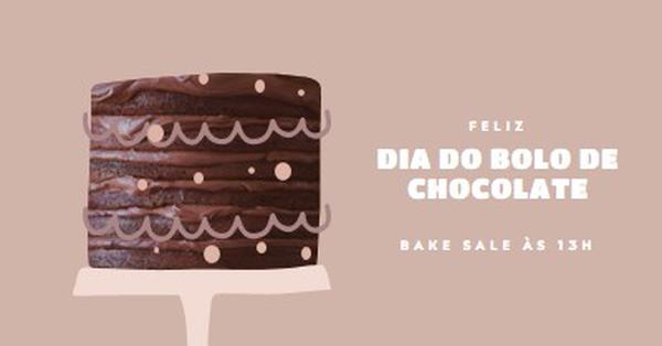 Tenha seu bolo pink whimsical-color-block