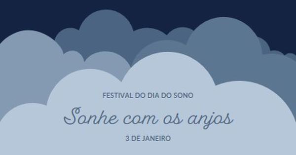 Apenas sonhando com mais sono blue whimsical-color-block