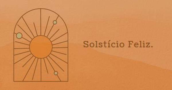 Bom para o solstício orange organic-boho