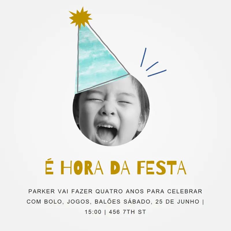 É tempo de festejar white collage,cut-out,fun