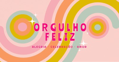 Alegria, celebração, amor pink vintage-retro