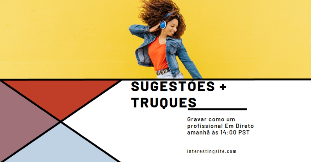 Música para meus ouvidos yellow modern-bold