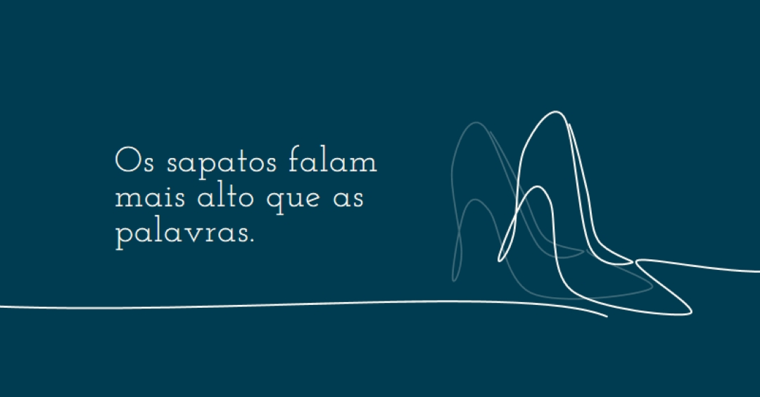 Viver a vida alta blue whimsical-line