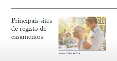 Hora dourada white modern-simple