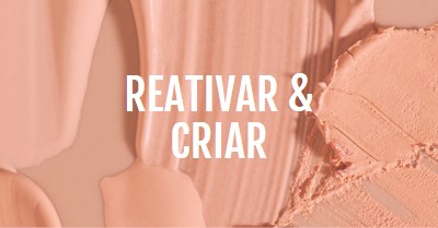 Reativar & maquilhagem pink modern-simple