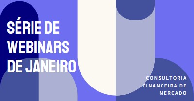 Série de webinars de janeiro blue modern-bold