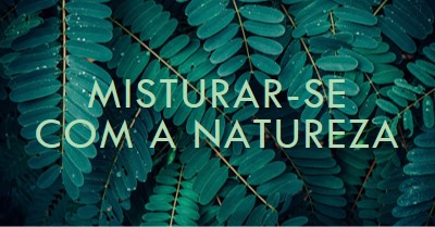 Misturar-se com a natureza green modern-simple