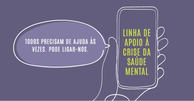 Seja um aliado purple whimsical-line