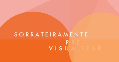 Pré-visualização premier orange modern-color-block
