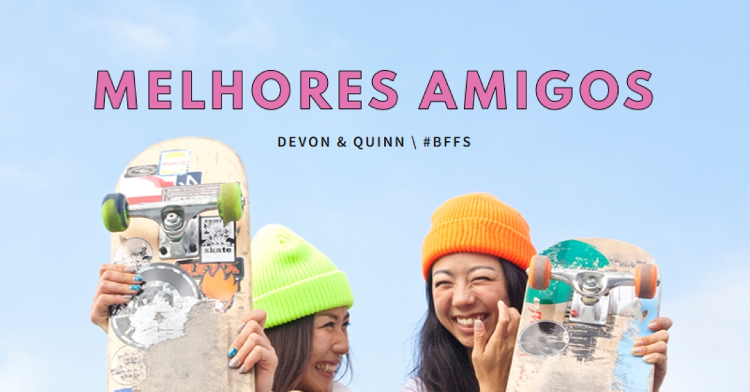 Amigos para sempre blue modern-bold