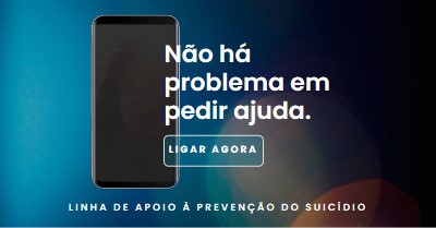 Pedir ajuda blue modern-simple