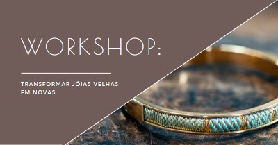 Workshop de joalharia brown organic-simple