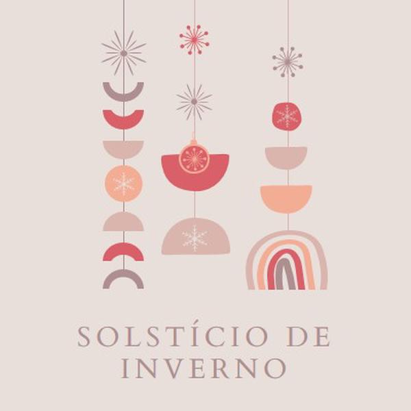 Um lindo Solstício de Inverno gray organic-boho