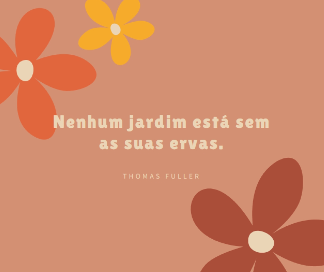 Flor subordinada brown vintage-retro
