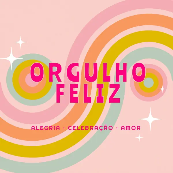 Alegria, celebração, amor pink vintage-retro