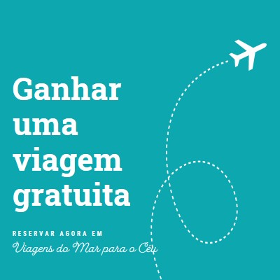 Trajetória de voo blue modern-simple