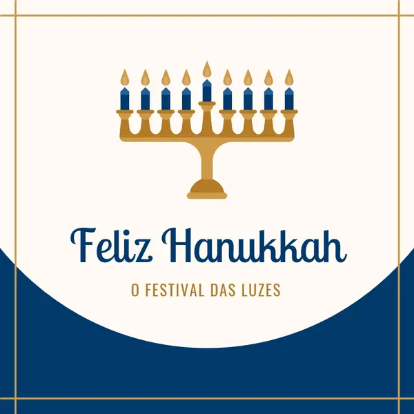 Menorah aura white modern-color-block