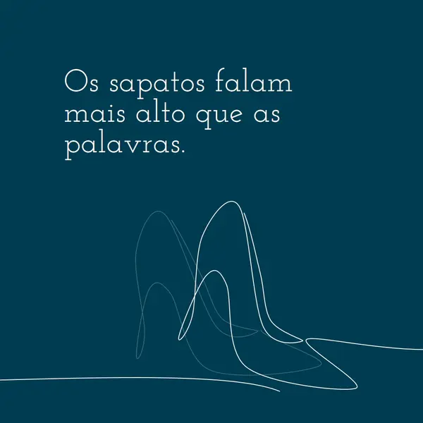 Viver a vida alta blue whimsical-line