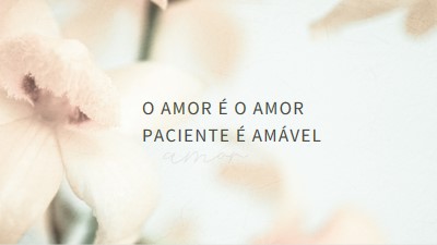 Nota de amor white modern-simple