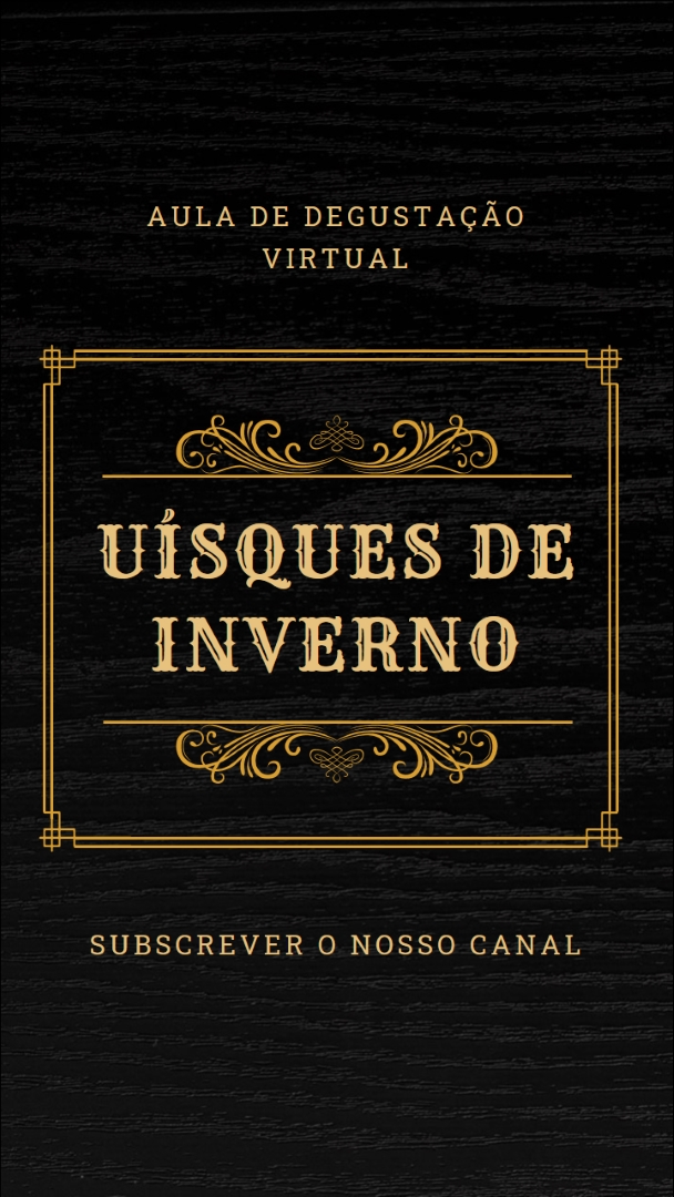 Uísques de inverno black vintage-retro