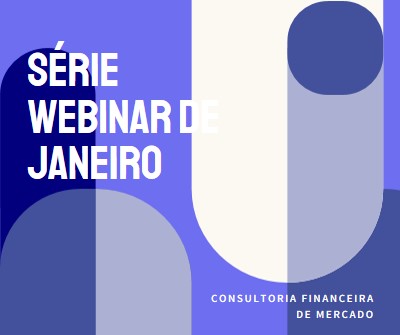 Série de webinars de janeiro blue modern-bold