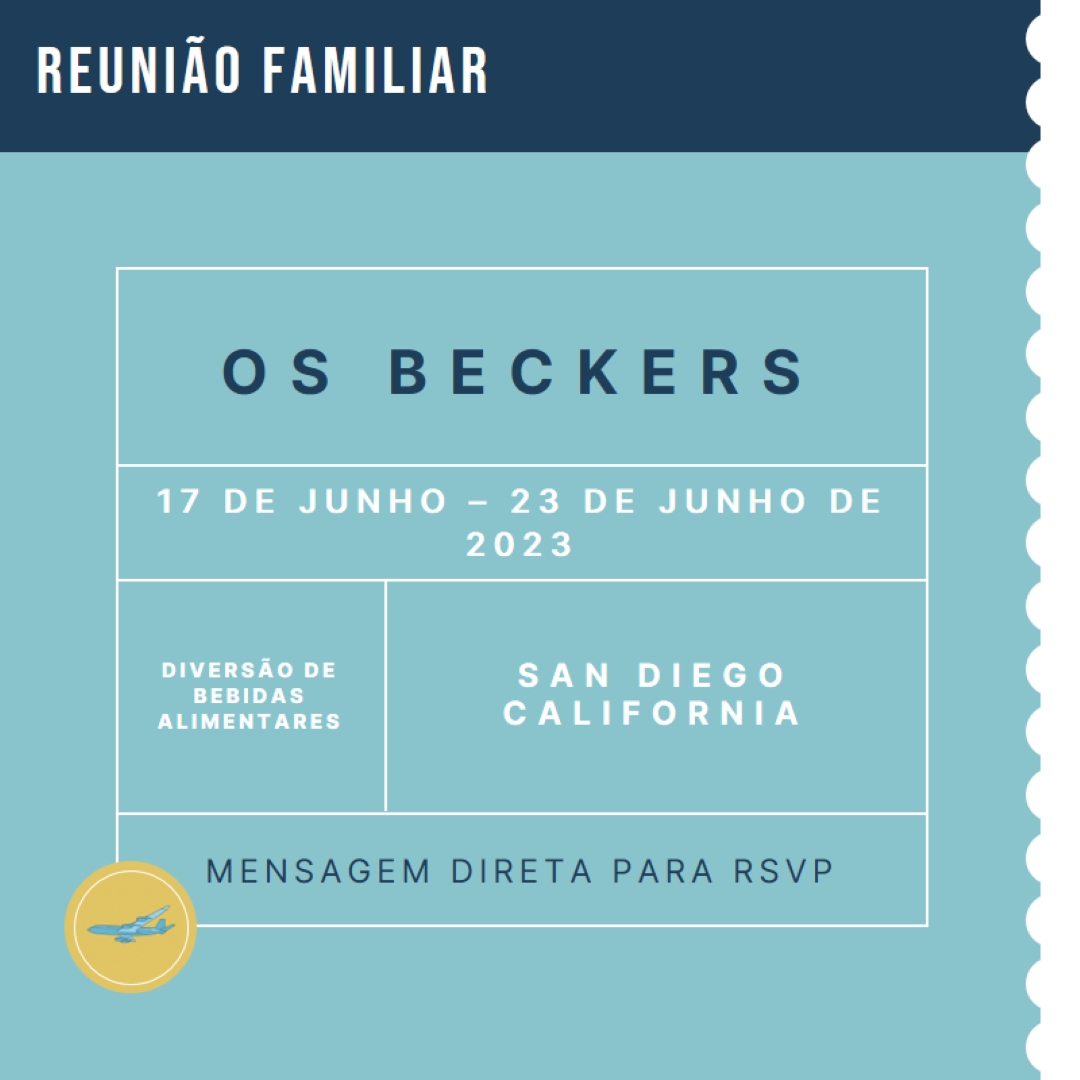 Permissão para a reunião blue modern-bold