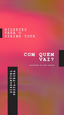 Luzes do concerto pink modern-bold