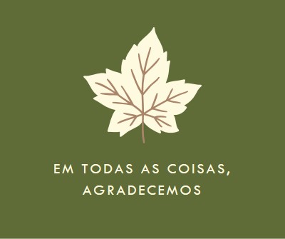 Atitude de gratidão green modern-simple