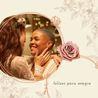 Feliz para sempre yellow vintage-botanical