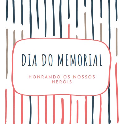 Honrar os nossos heróis white whimsical-line