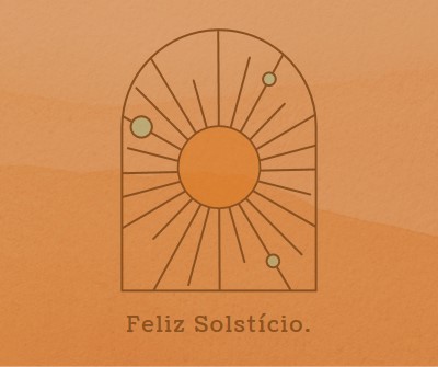 Bom para o solstício orange organic-boho