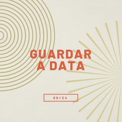 Guardar as starbursts de data brown vintage-retro