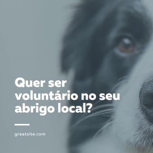 Voluntariar-se e trazer alegria blue modern-simple