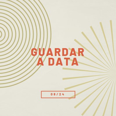 Guardar as starbursts de data brown vintage-retro