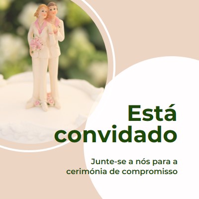 É convidado a consolidar pink modern-simple