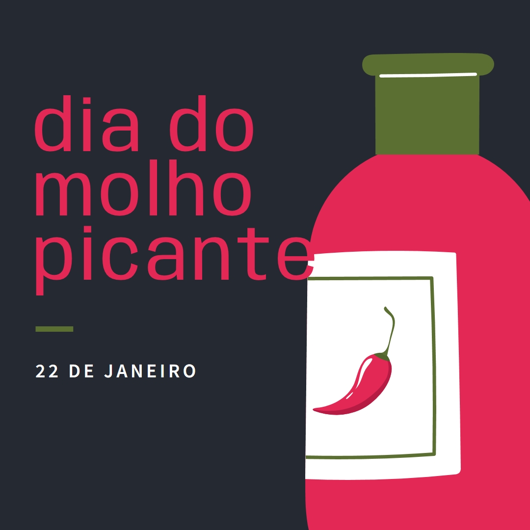 Festa de pimenta black modern-simple