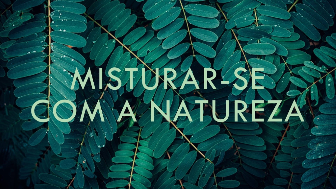 Misturar-se com a natureza green modern-simple