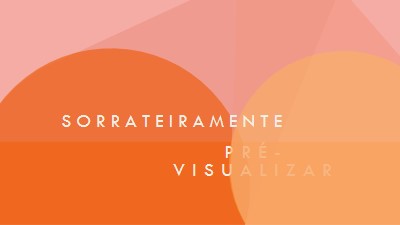 Pré-visualização premier orange modern-color-block