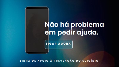 Pedir ajuda blue modern-simple