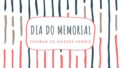 Honrar os nossos heróis white whimsical-line