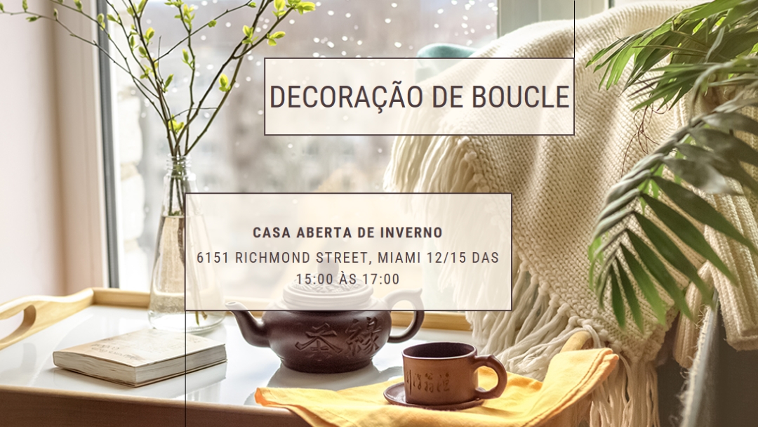 Casa de chá brown modern-simple