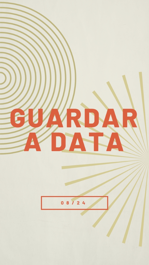 Guardar as starbursts de data brown vintage-retro