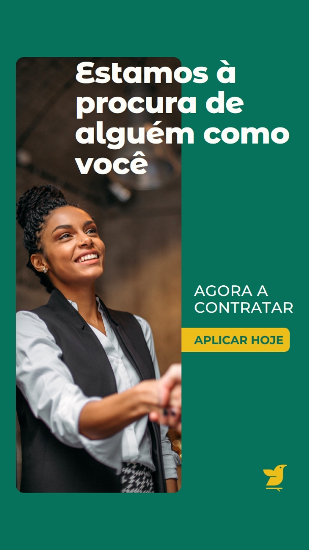 Estamos à procura de alguém como você green modern,simple,corporate,minimal,neutral,geometric